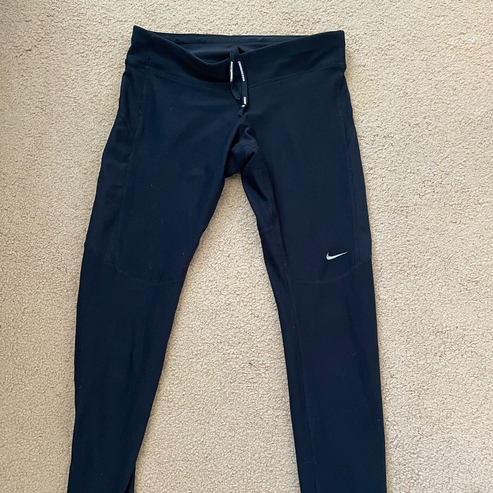 Nike warm weather running leggings! Full length size small
